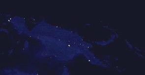 click for full resolution Niugini at night